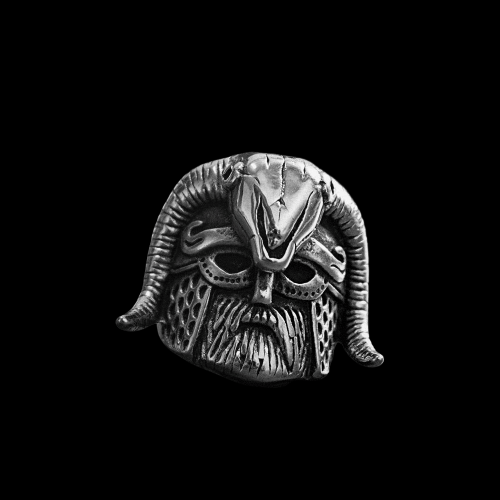Shofar Horn Helmet Skull