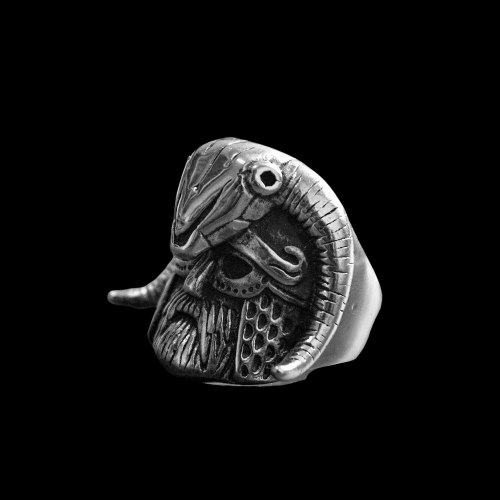 Shofar Horn Helmet Skull