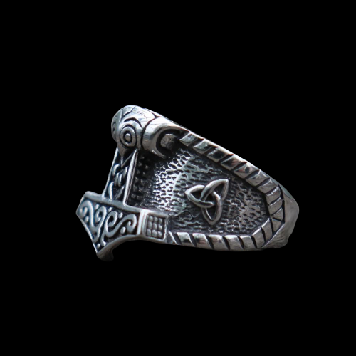 Thor Black Hammer X Runes Mjolnir