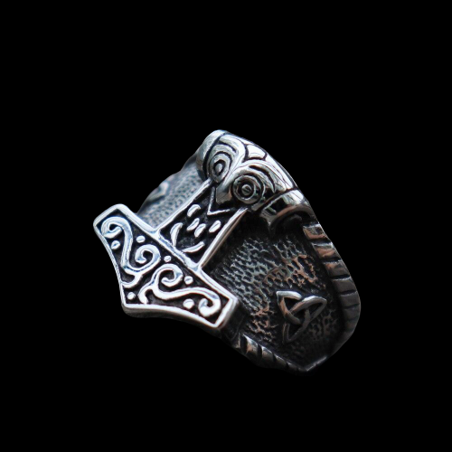 Thor Black Hammer X Runes Mjolnir