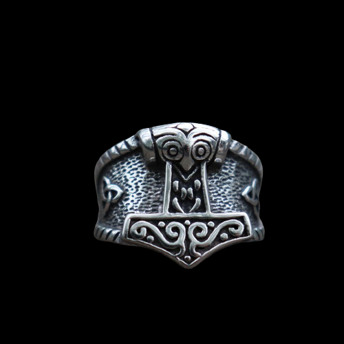 Thor Black Hammer X Runes Mjolnir