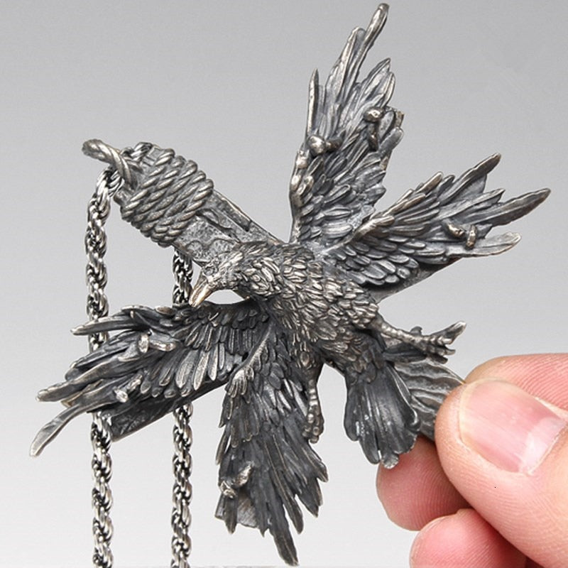 Cross Four Wing Bird Crow