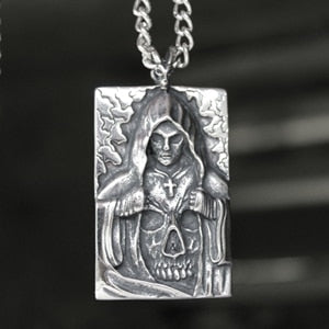 Death Satan Cross Skeleton