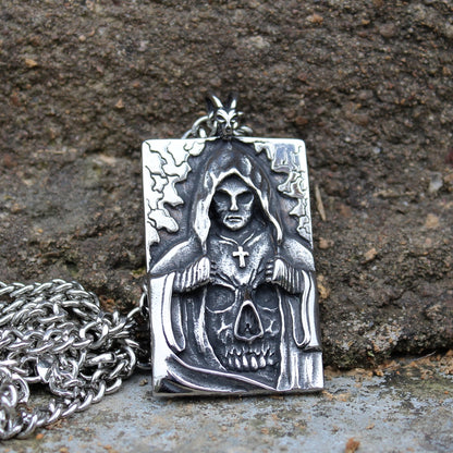 Death Satan Cross Skeleton